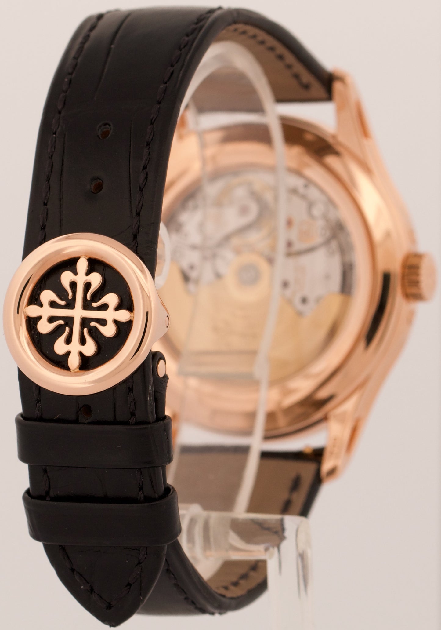 PAPERS Patek Philippe Annual Calendar Complications GREEN 18K Gold 5205R-010 BOX