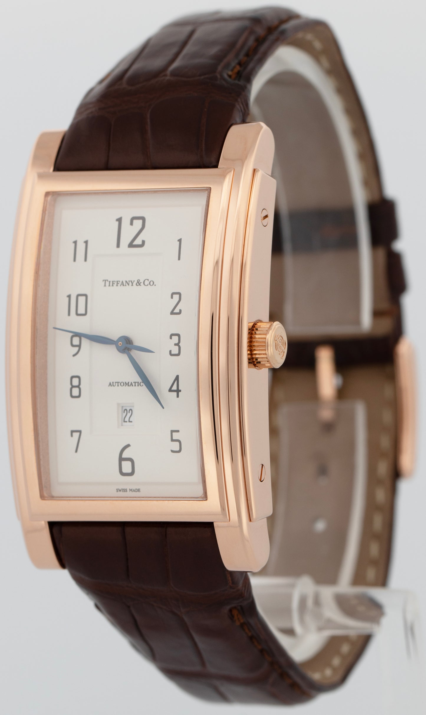 MINT PAPERS Tiffany & Co. Grand Collection 48mm x 28mm Rose Gold 19291065 BOX