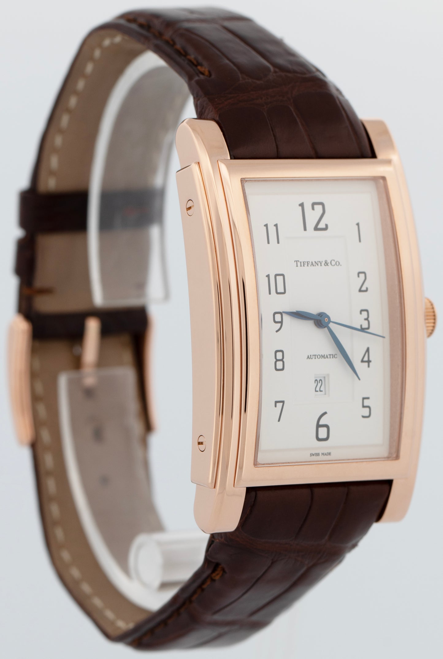 MINT PAPERS Tiffany & Co. Grand Collection 48mm x 28mm Rose Gold 19291065 BOX