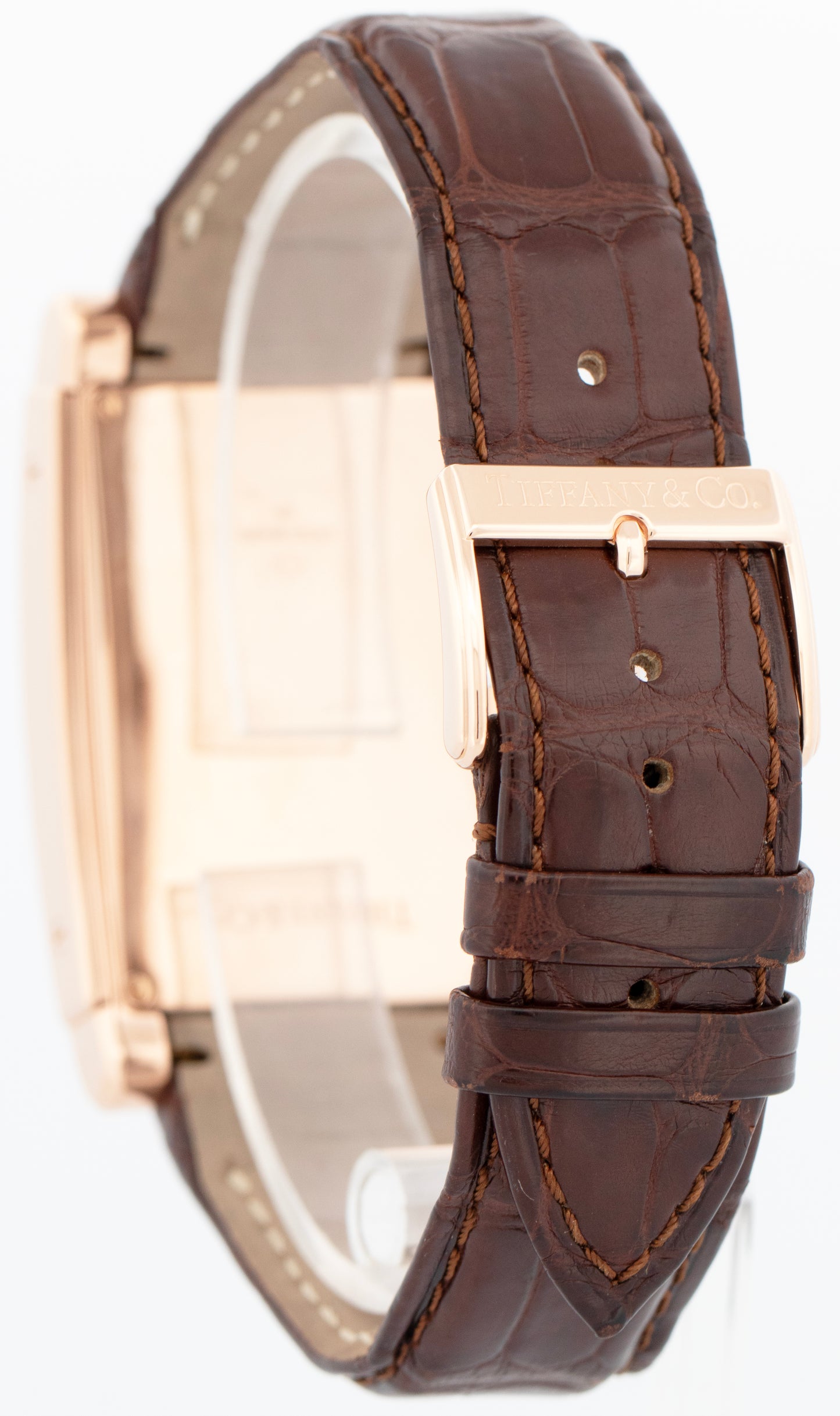 MINT PAPERS Tiffany & Co. Grand Collection 48mm x 28mm Rose Gold 19291065 BOX