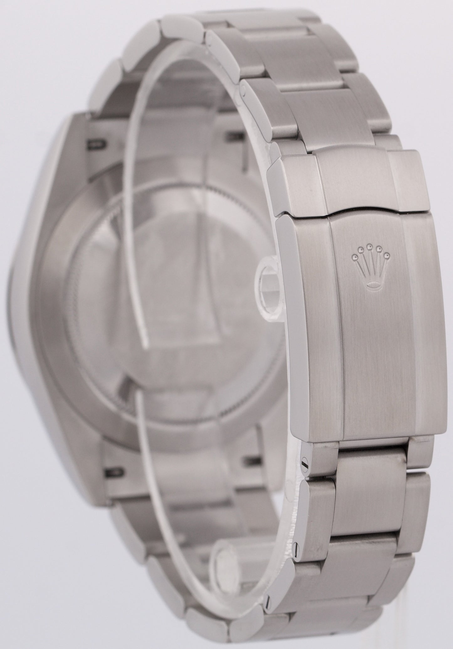 MINT PAPERS Rolex Oyster Perpetual 41 TURQUOISE BLUE Stainless 41mm 124300 BOX