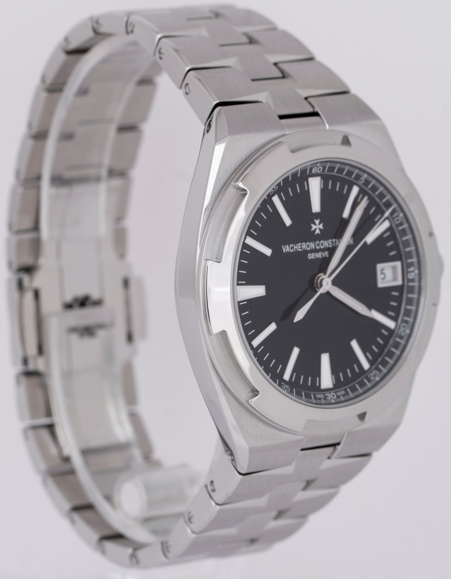 2023 PAPERS Vacheron Constantin Overseas Black 41mm Stainless 4500V Watch B+P