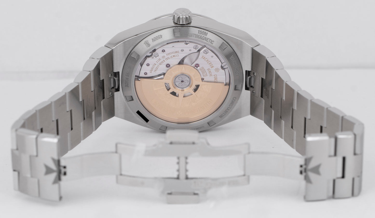 2023 PAPERS Vacheron Constantin Overseas Black 41mm Stainless 4500V Watch B+P