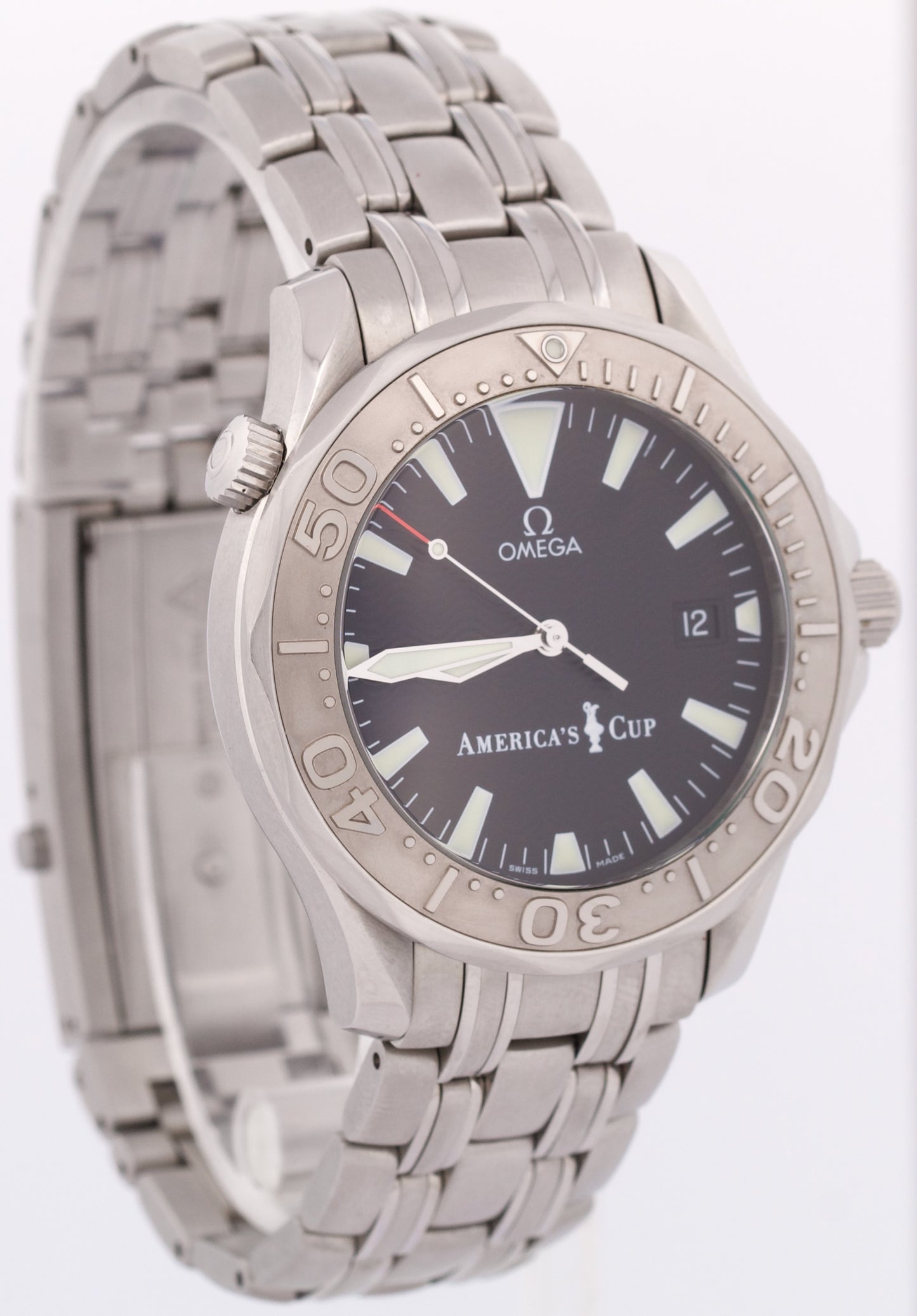 NOS PAPERS Omega Seamaster America's Cup Steel 18K LIMITED 41.5mm 2533.50.00 BOX