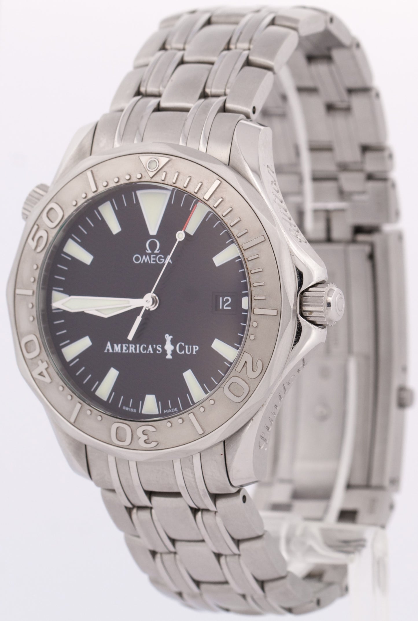 NOS PAPERS Omega Seamaster America's Cup Steel 18K LIMITED 41.5mm 2533.50.00 BOX