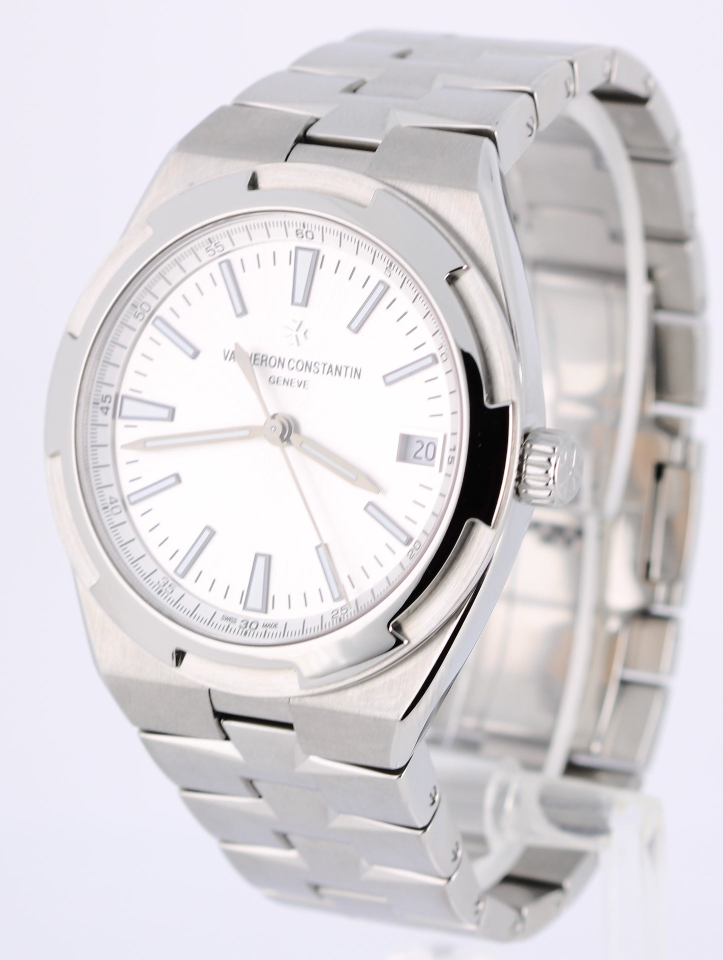 Vacheron Constantin Overseas PAPERS Steel Silver 41mm 4500V/110A-B126 Watch