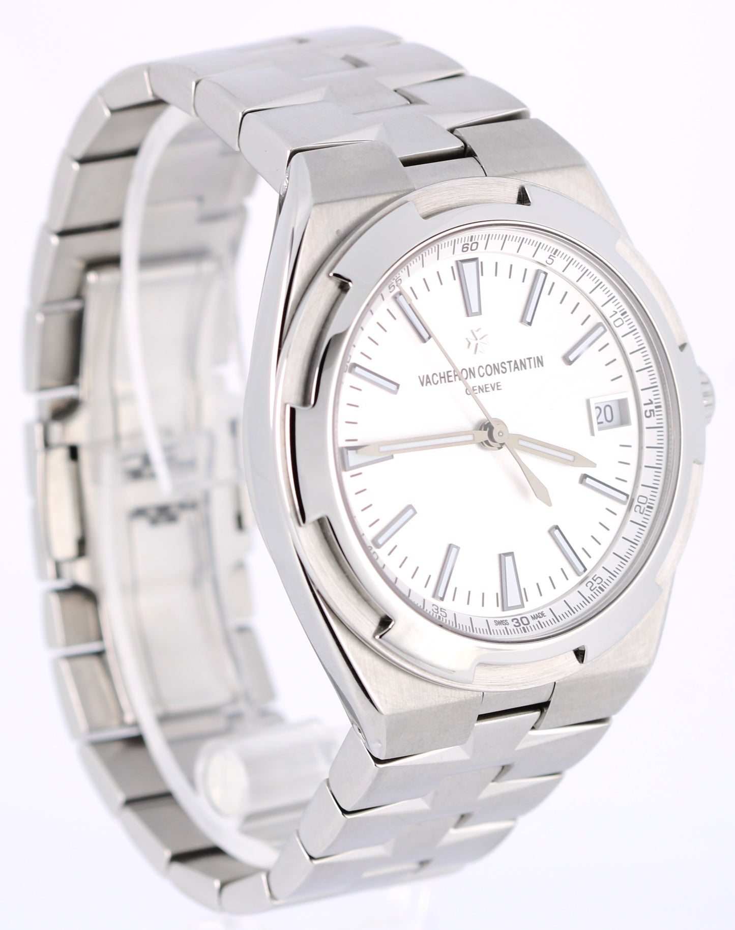 Vacheron Constantin Overseas PAPERS Steel Silver 41mm 4500V/110A-B126 Watch