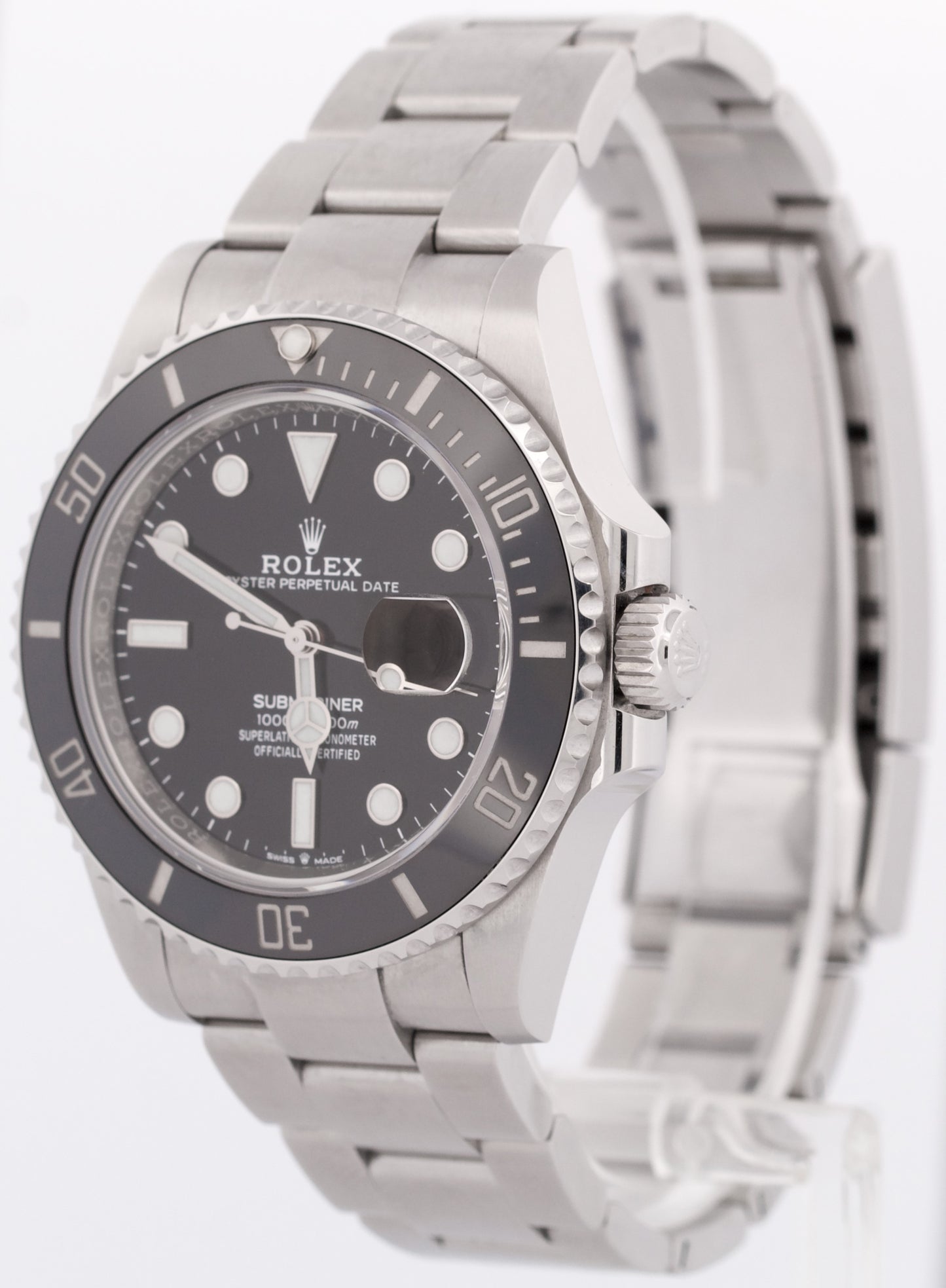 2023 PAPERS Rolex Submariner Date 41 BLACK 126610 LN Ceramic Steel 41mm BOX