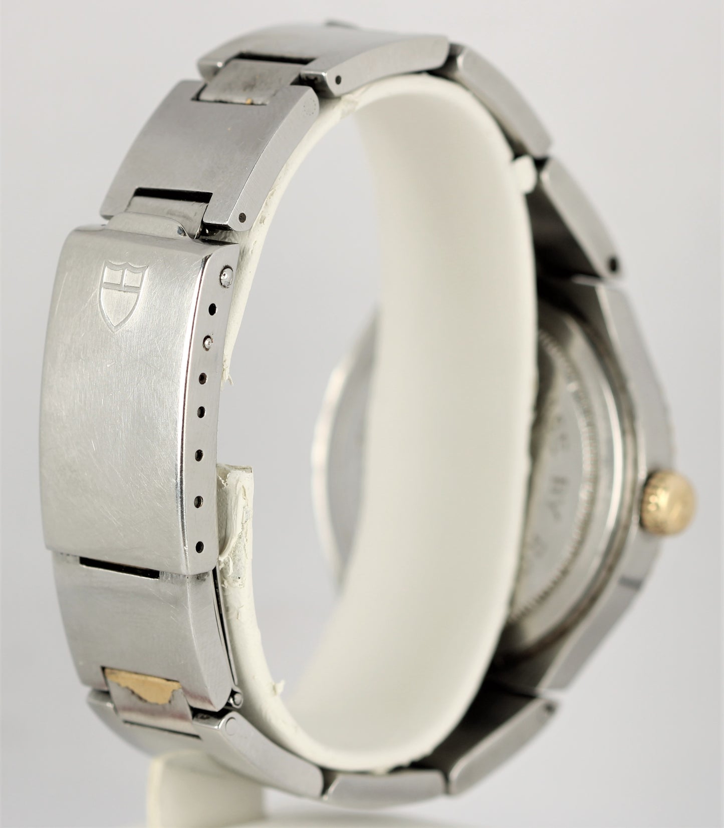 Vintage Tudor Prince Oysterdate Ranger II TwoTone Black Patina 38mm 9111/0 Watch