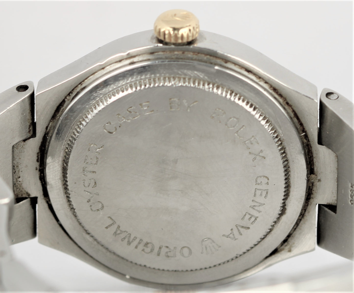 Vintage Tudor Prince Oysterdate Ranger II TwoTone Black Patina 38mm 9111/0 Watch