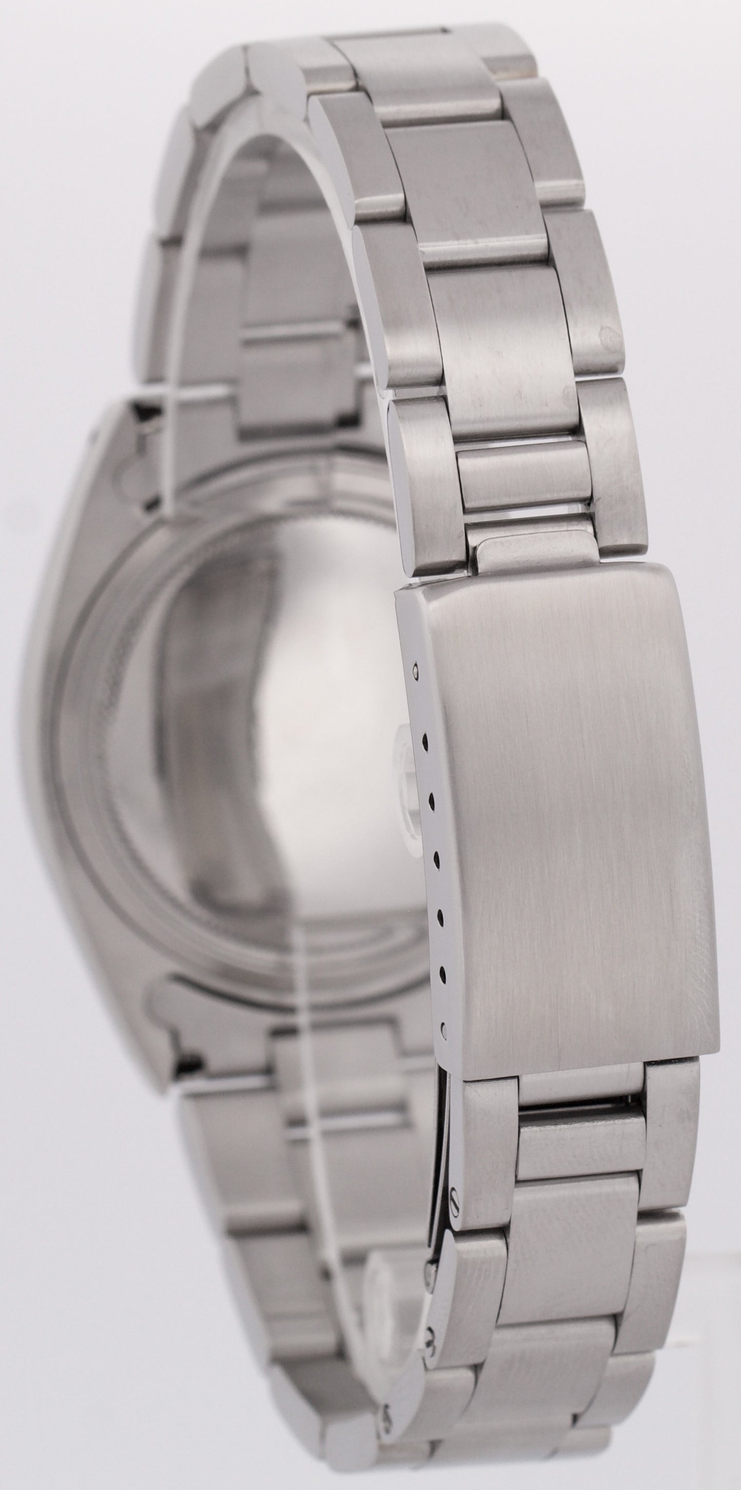 VINTAGE 1966 Rolex Oysterdate Precision SILVER Stainless Steel PATINA 34mm 6694