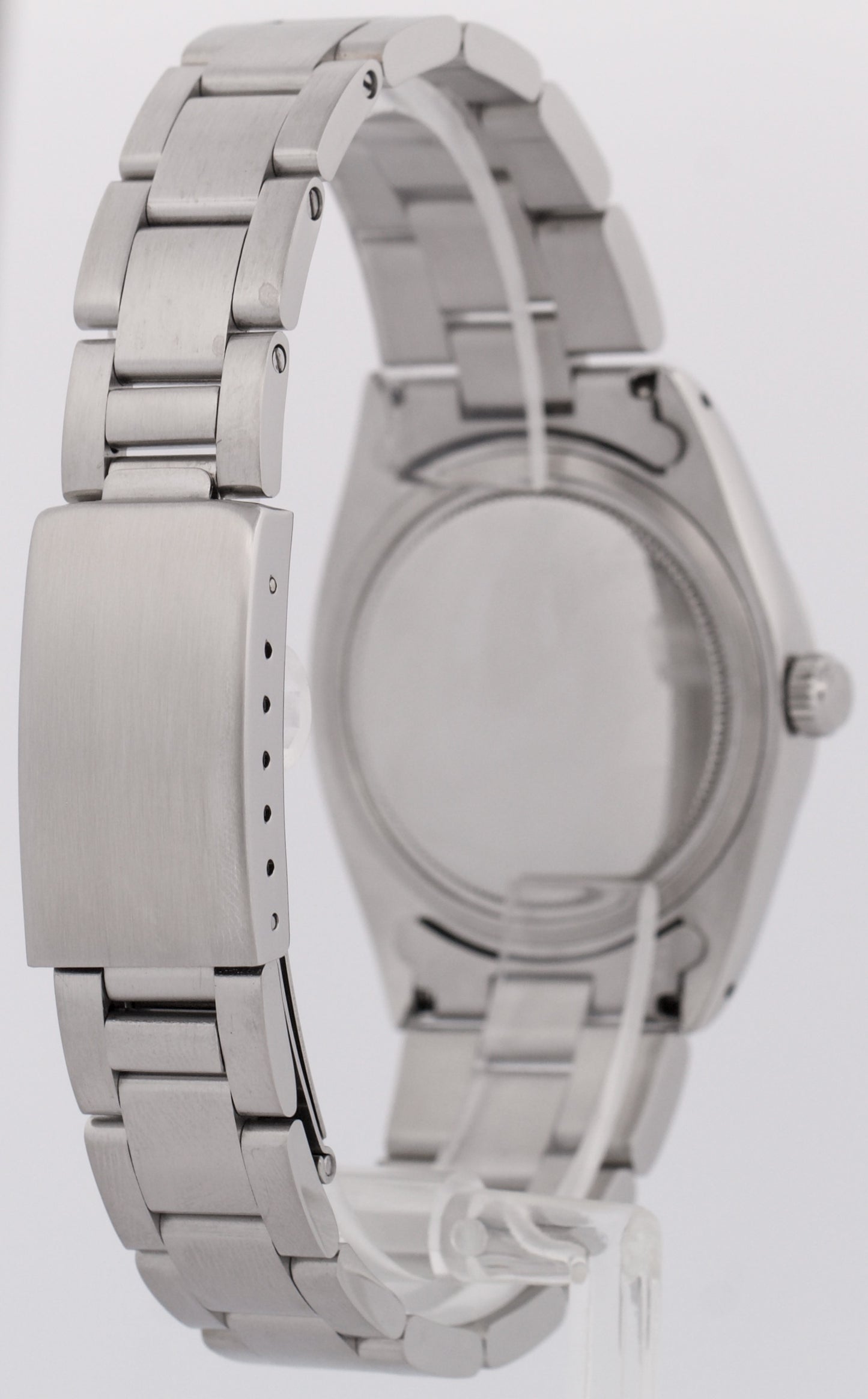VINTAGE 1966 Rolex Oysterdate Precision SILVER Stainless Steel PATINA 34mm 6694