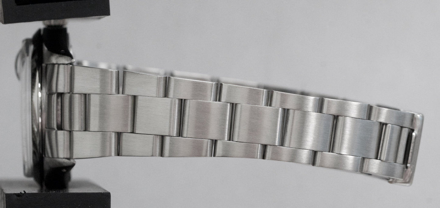 VINTAGE 1966 Rolex Oysterdate Precision SILVER Stainless Steel PATINA 34mm 6694