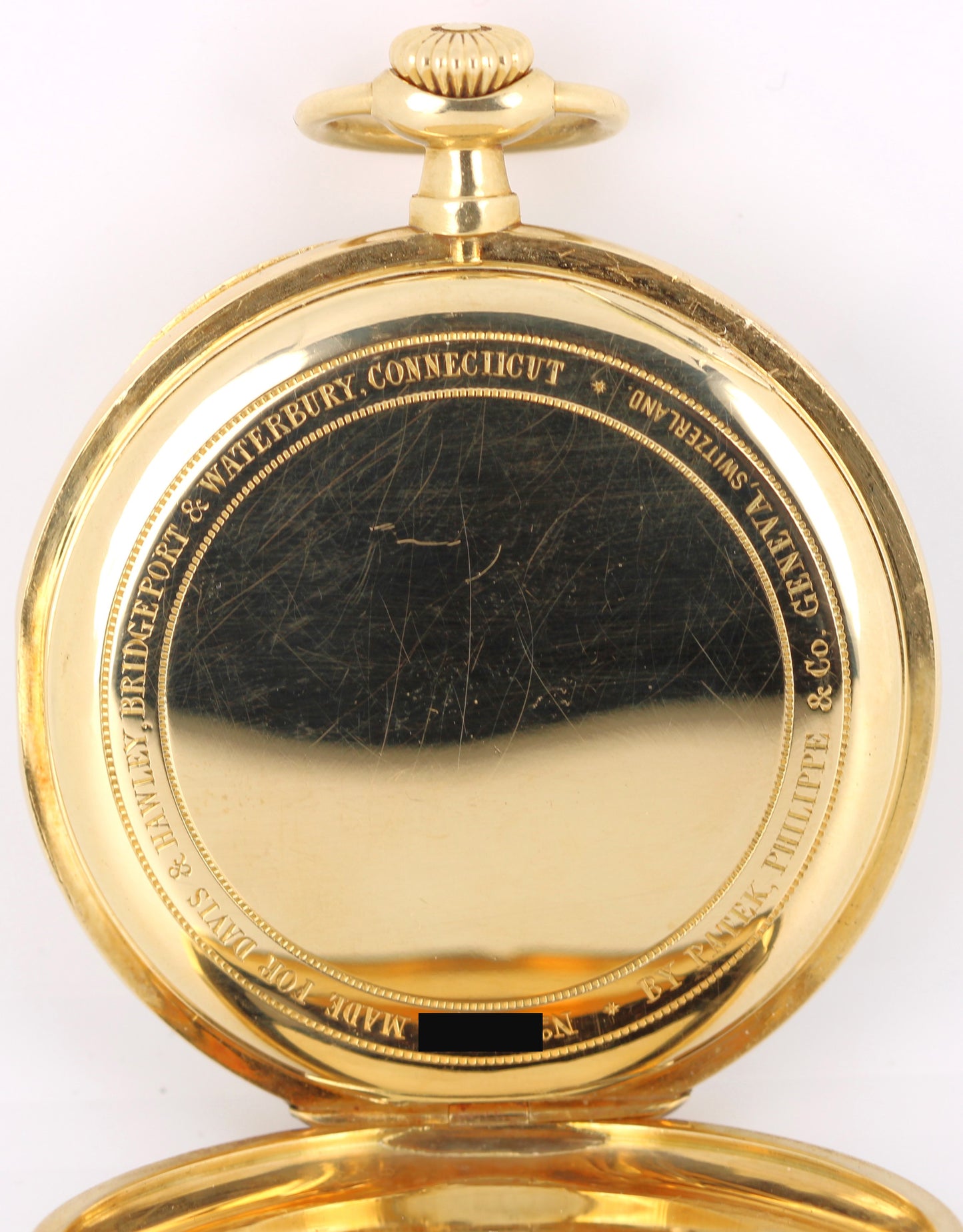 VINTAGE Patek Philippe CIE 18k Yellow Gold 73.3gr White Arabic 47mm Pocket Watch