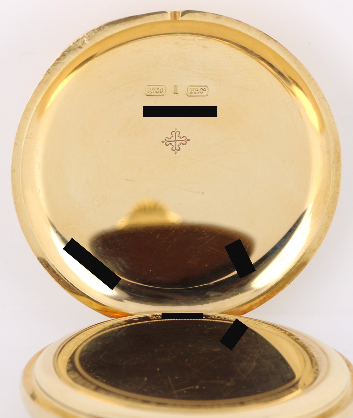 VINTAGE Patek Philippe CIE 18k Yellow Gold 73.3gr White Arabic 47mm Pocket Watch