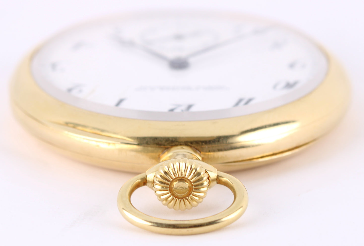 VINTAGE Patek Philippe CIE 18k Yellow Gold 73.3gr White Arabic 47mm Pocket Watch