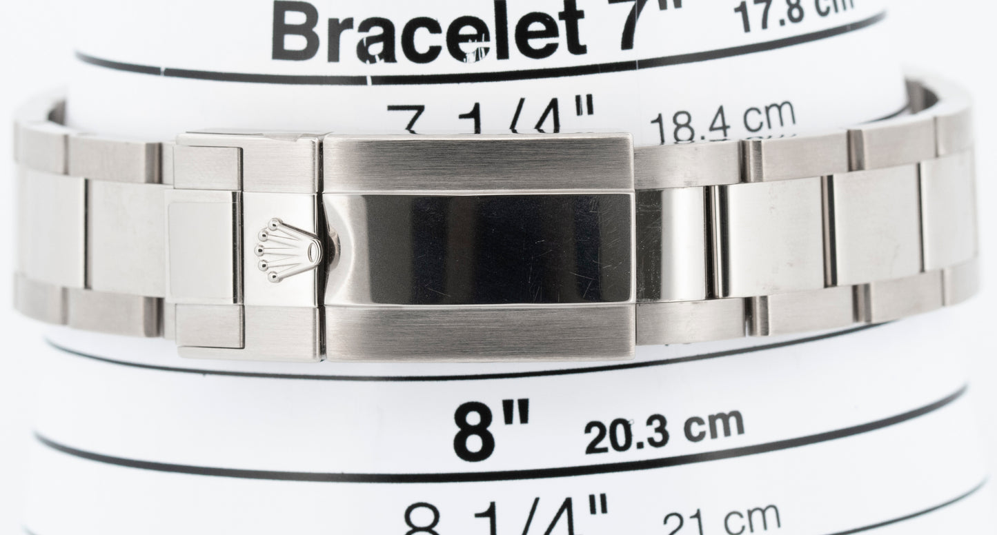 PAPERS Rolex Daytona Cosmograph BLUE 18K White Gold 40mm Watch 116509 BOX