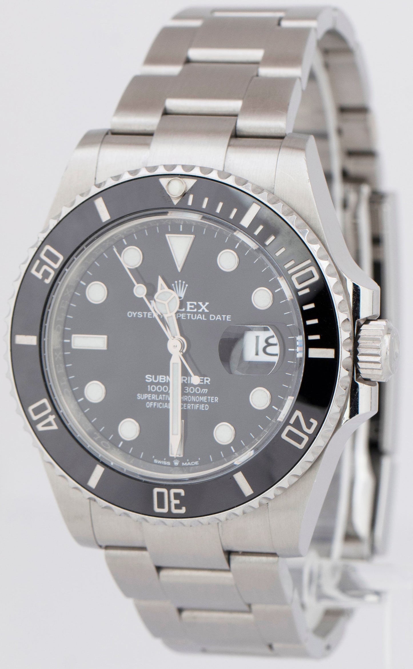 NEW 2024 PAPERS Rolex Submariner Date 41mm Stainless Ceramic Watch 126610 LN BOX