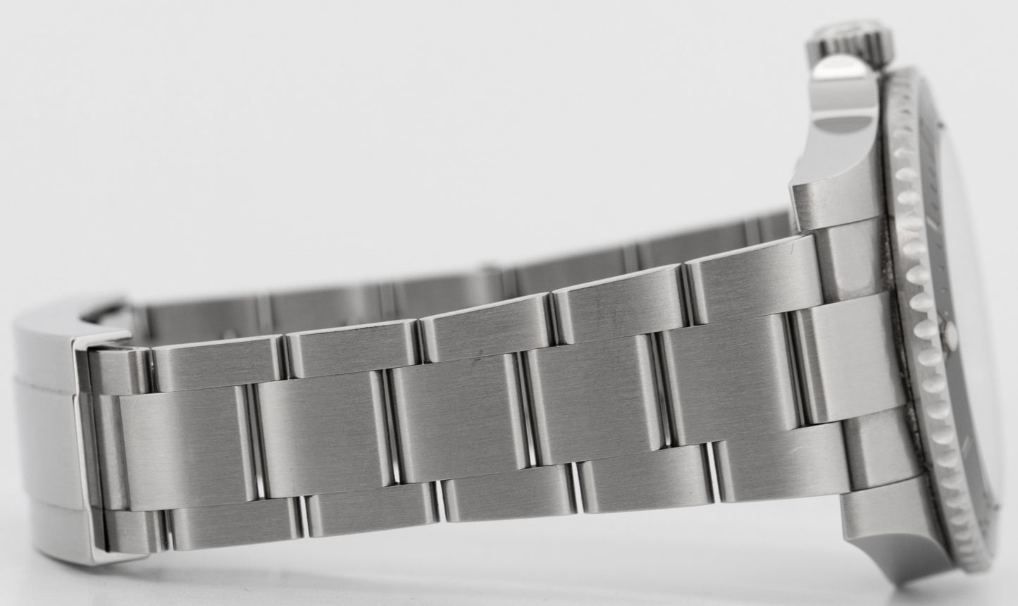 2019 PAPERS Rolex Submariner No-Date 40mm BLACK Ceramic Stainless 114060 LN BOX