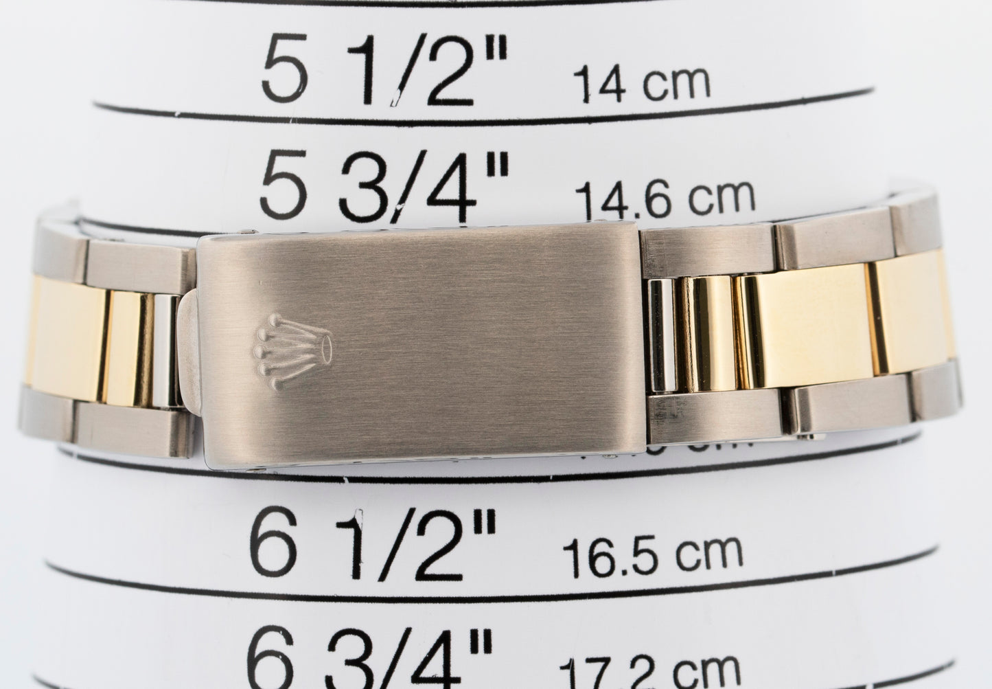 Rolex DateJust 31mm Midsize Two-Tone CHAMPAGNE 14K Yellow Gold Fluted 68273