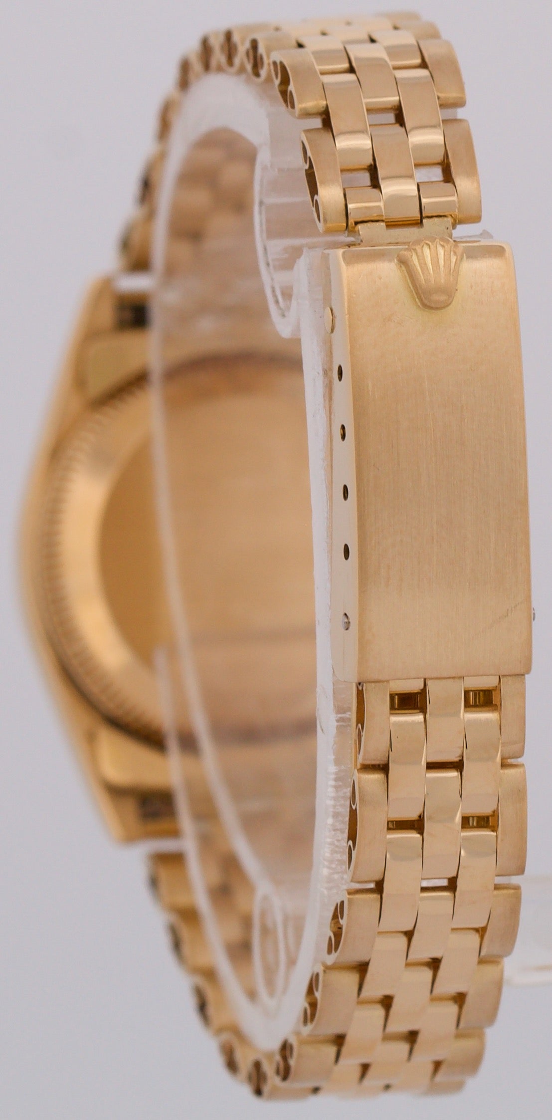 RSC Ladies Rolex Oyster Perpetual 26mm CHAMPAGNE 18K Yellow Gold JUBILEE 67198