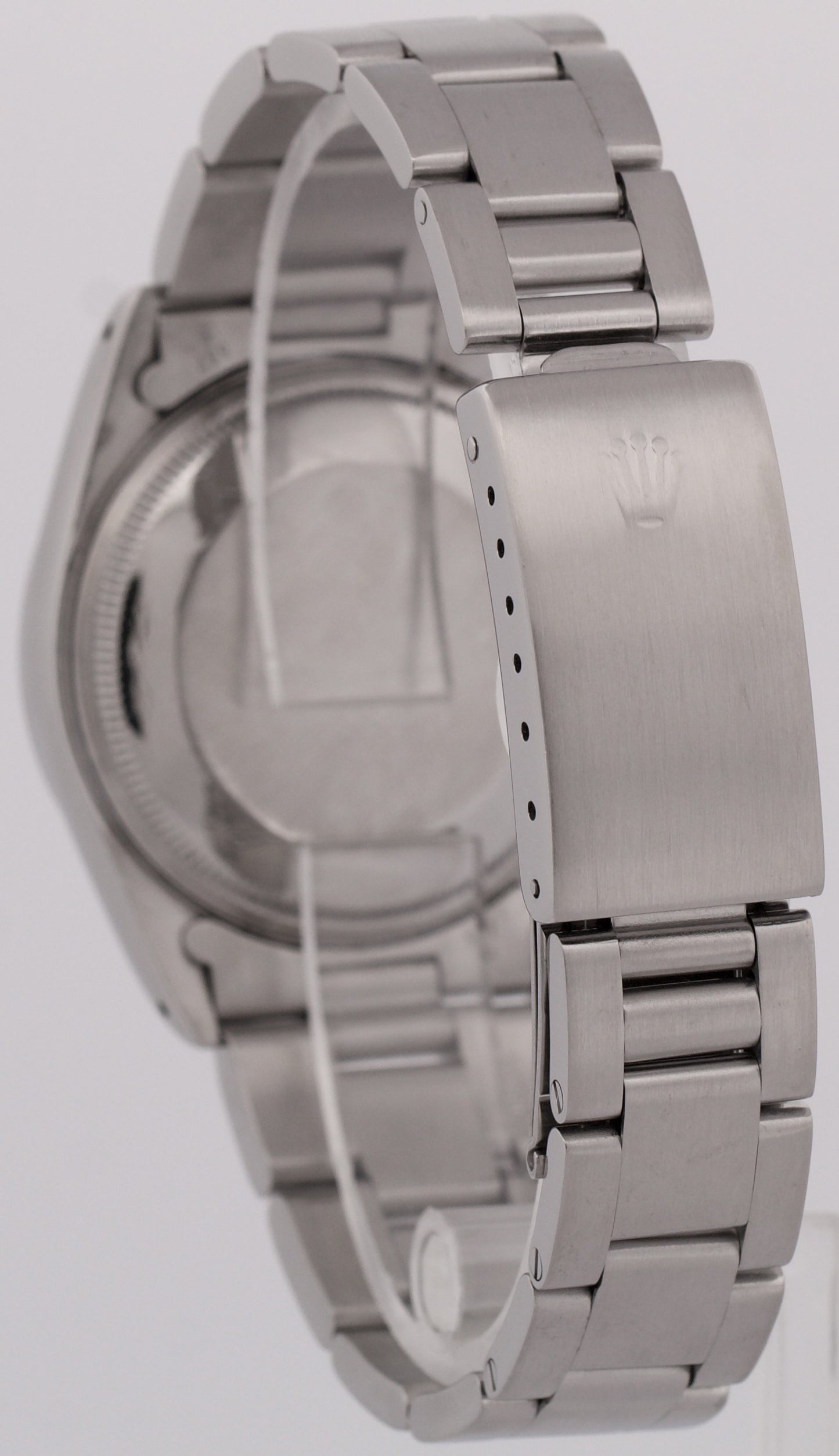 1990 Rolex Oyster Perpetual Air-King SILVER 34mm Stainless Stainless Watch 14000