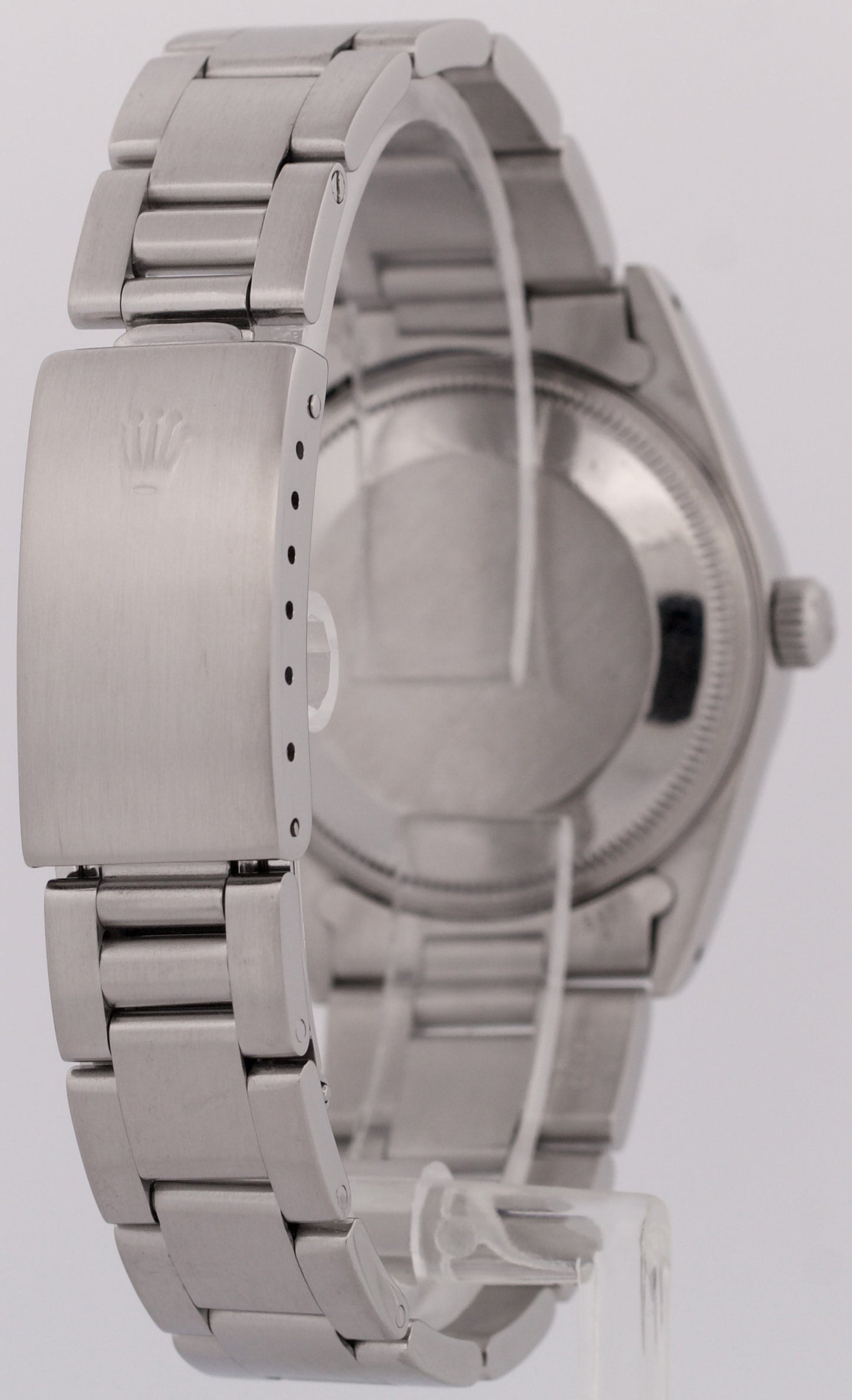 1990 Rolex Oyster Perpetual Air-King SILVER 34mm Stainless Stainless Watch 14000