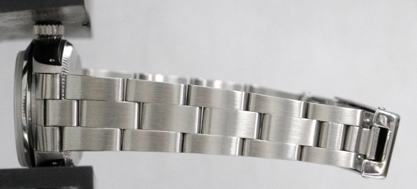 Ladies Rolex Oyster Perpetual SILVER Stainless Steel OYSTER 24mm Automatic 67180