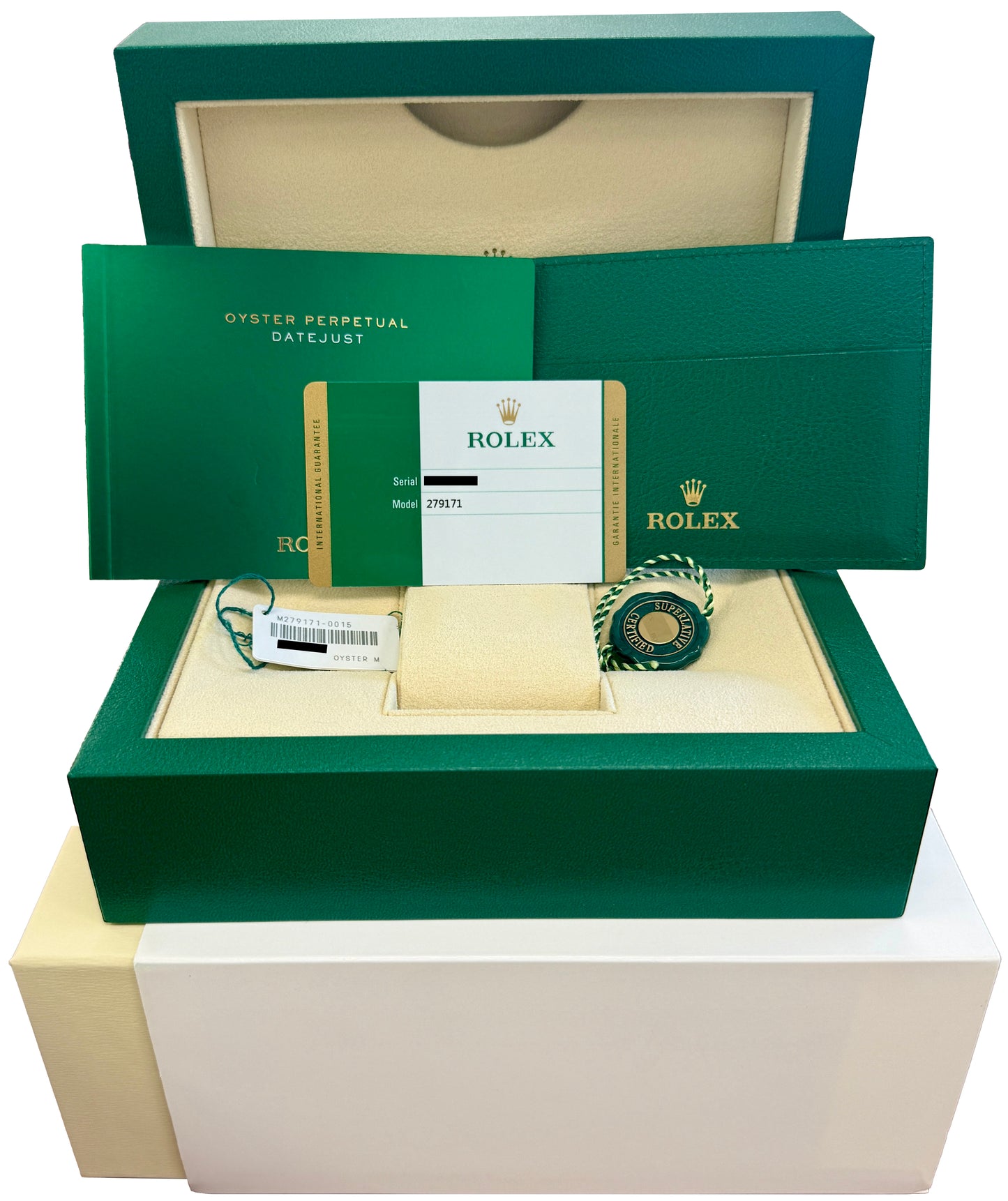 PAPERS Rolex DateJust Aubergine Purple 28mm Jubilee Rose Gold Watch 279171 BOX