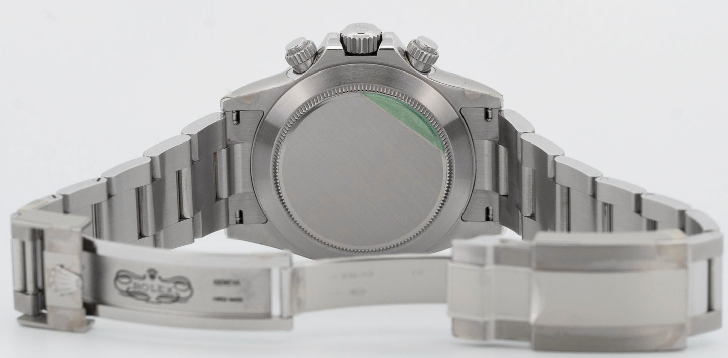 2016 NOS FULLY STICKERED Rolex Daytona Cosmograph Steel White 40mm 116520