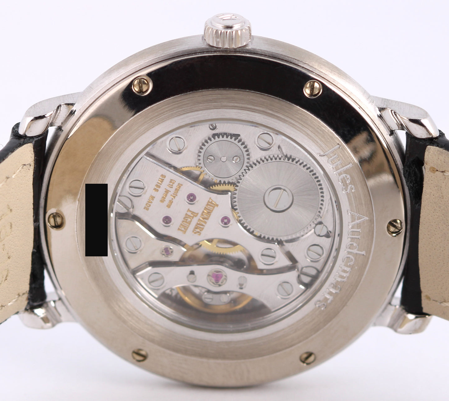 Audemars Piguet JULES AUDEMARS 18k White Gold Blue 36mm 15056BC Watch