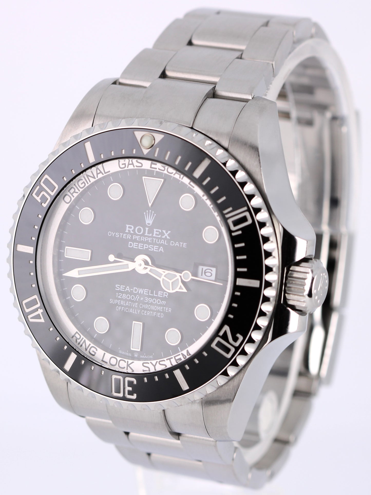 Rolex Sea-Dweller Deepsea PAPERS Stainless Steel Black 44mm 126660 Watch BOX