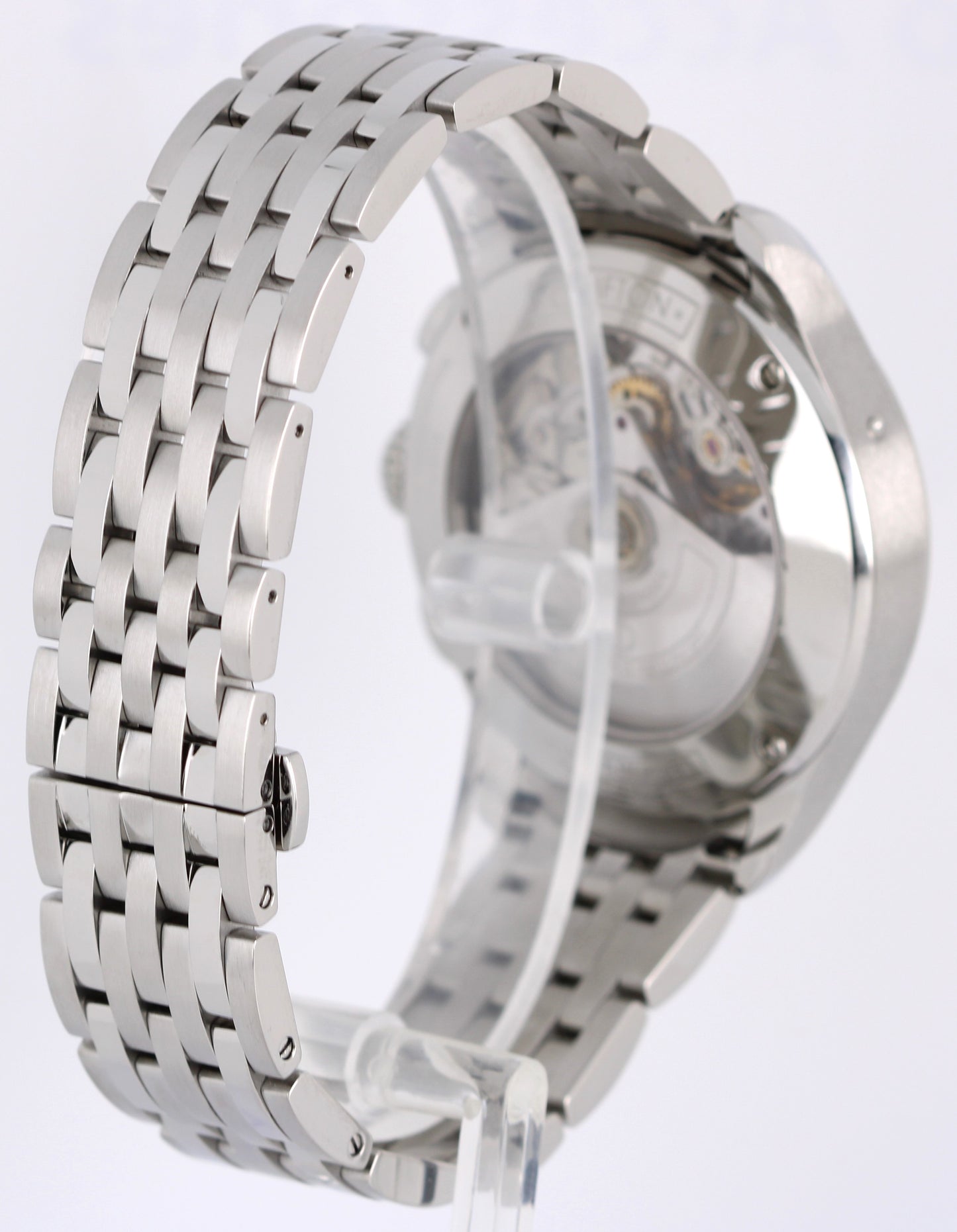 Baume & Mercier Clifton Triple Date Stainless Steel Ivory 43mm 65793 Watch