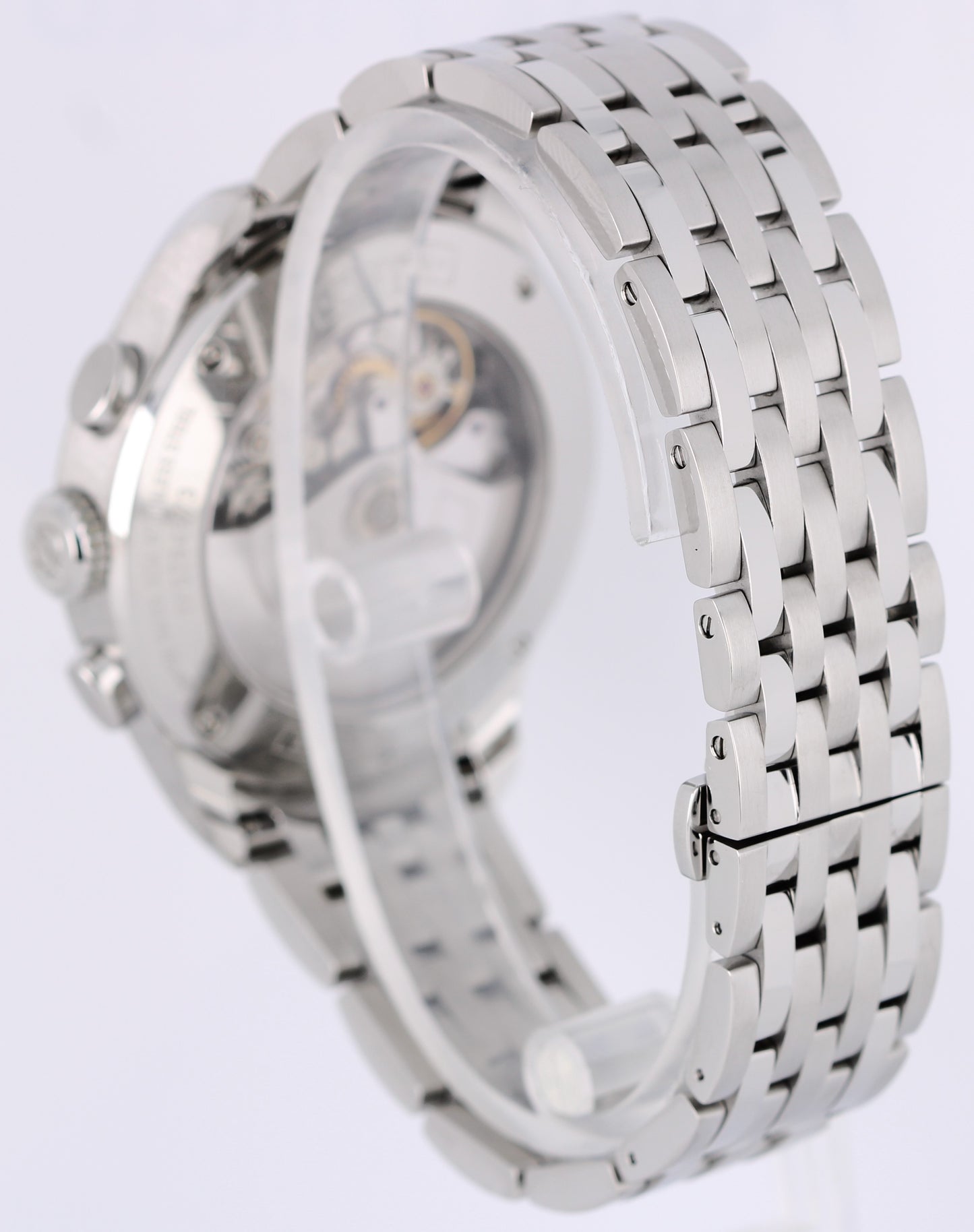 Baume & Mercier Clifton Triple Date Stainless Steel Ivory 43mm 65793 Watch