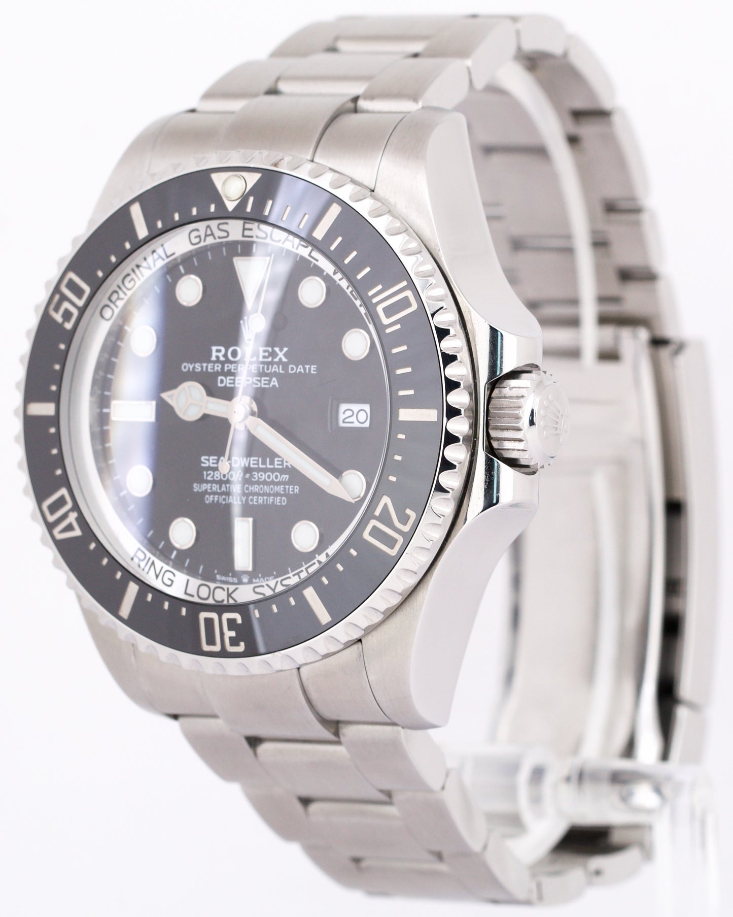 MINT 2022 PAPERS Rolex Sea-Dweller Deepsea 126660 Black Steel 44mm Watch BOX