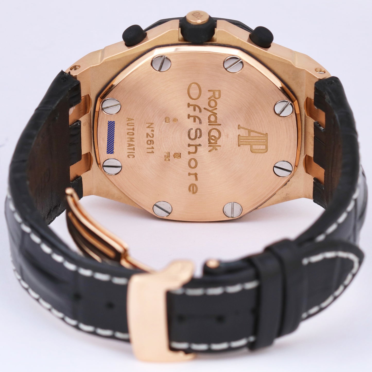 Audemars Piguet Royal Oak Offshore 18K ROSE GOLD Gray Chronograph 42mm 25940OK