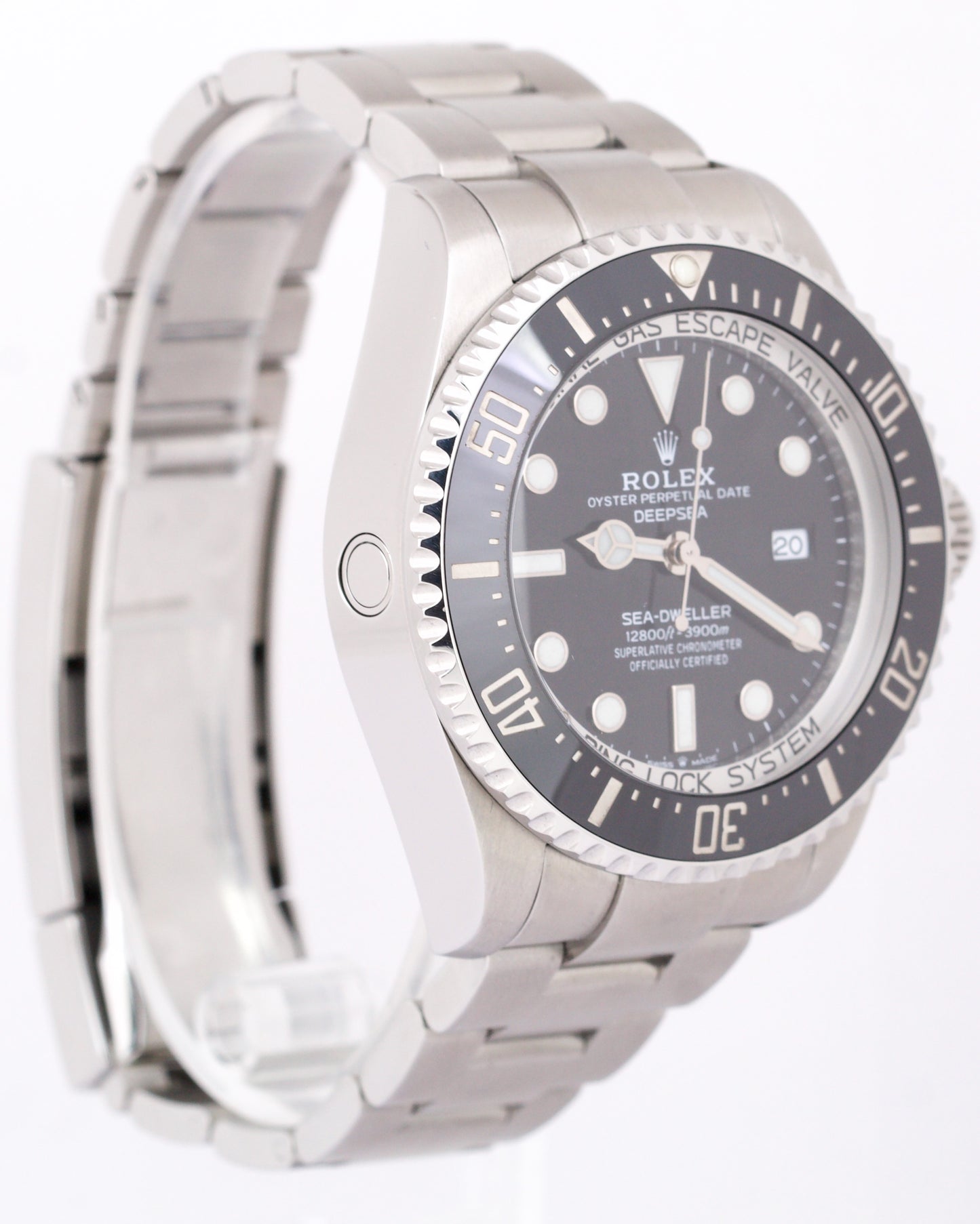 MINT 2022 PAPERS Rolex Sea-Dweller Deepsea 126660 Black Steel 44mm Watch BOX