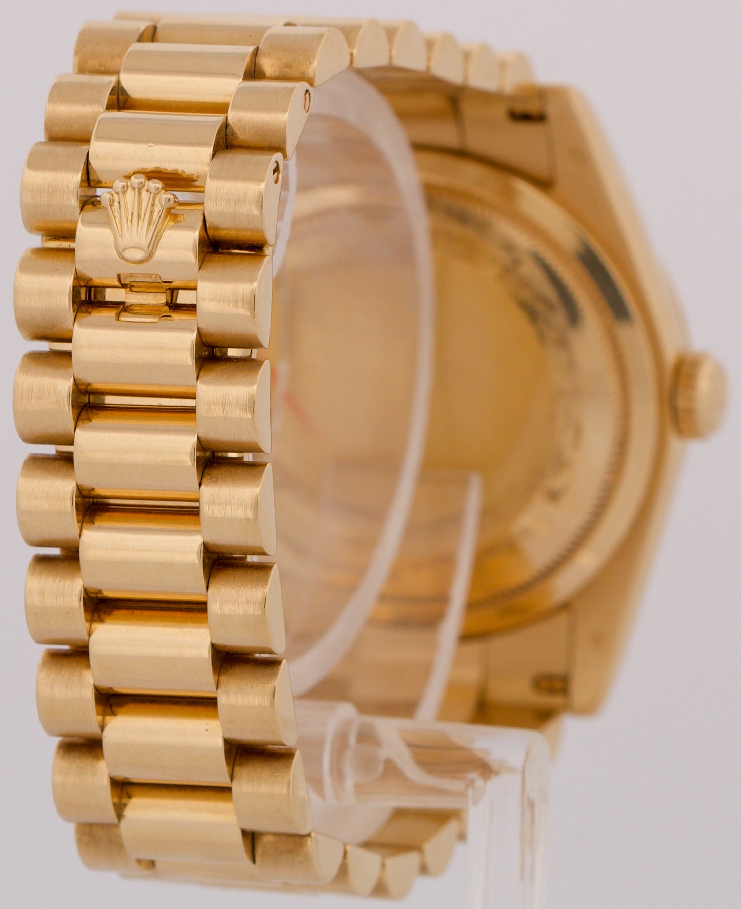 Rolex Day-Date President FACTORY DIAMOND 18K Yellow Gold NEW BUCKLE 36mm 118238
