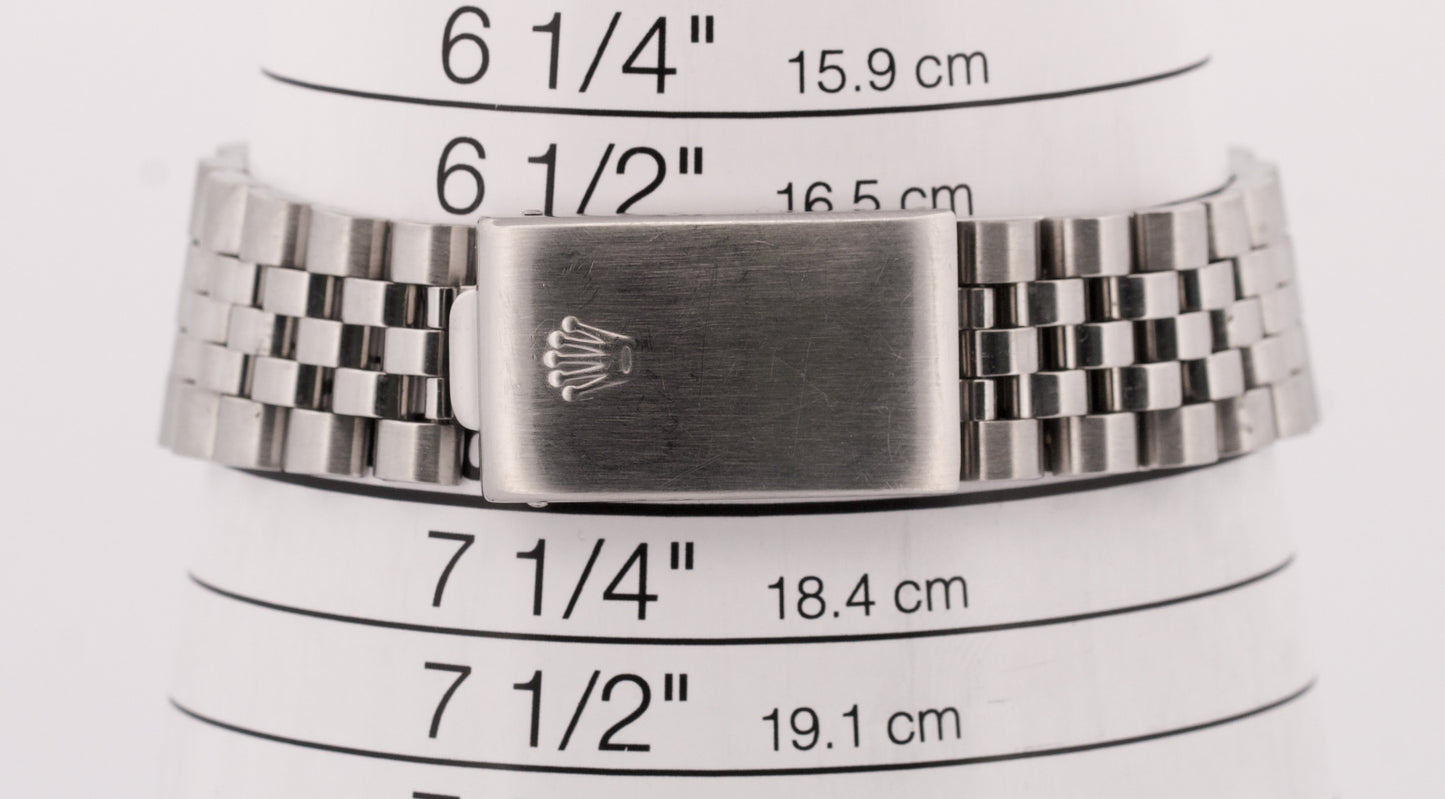 Rolex GMT-Master II 40mm PEPSI Red Blue Stainless Steel JUBILEE Date 16710 Watch