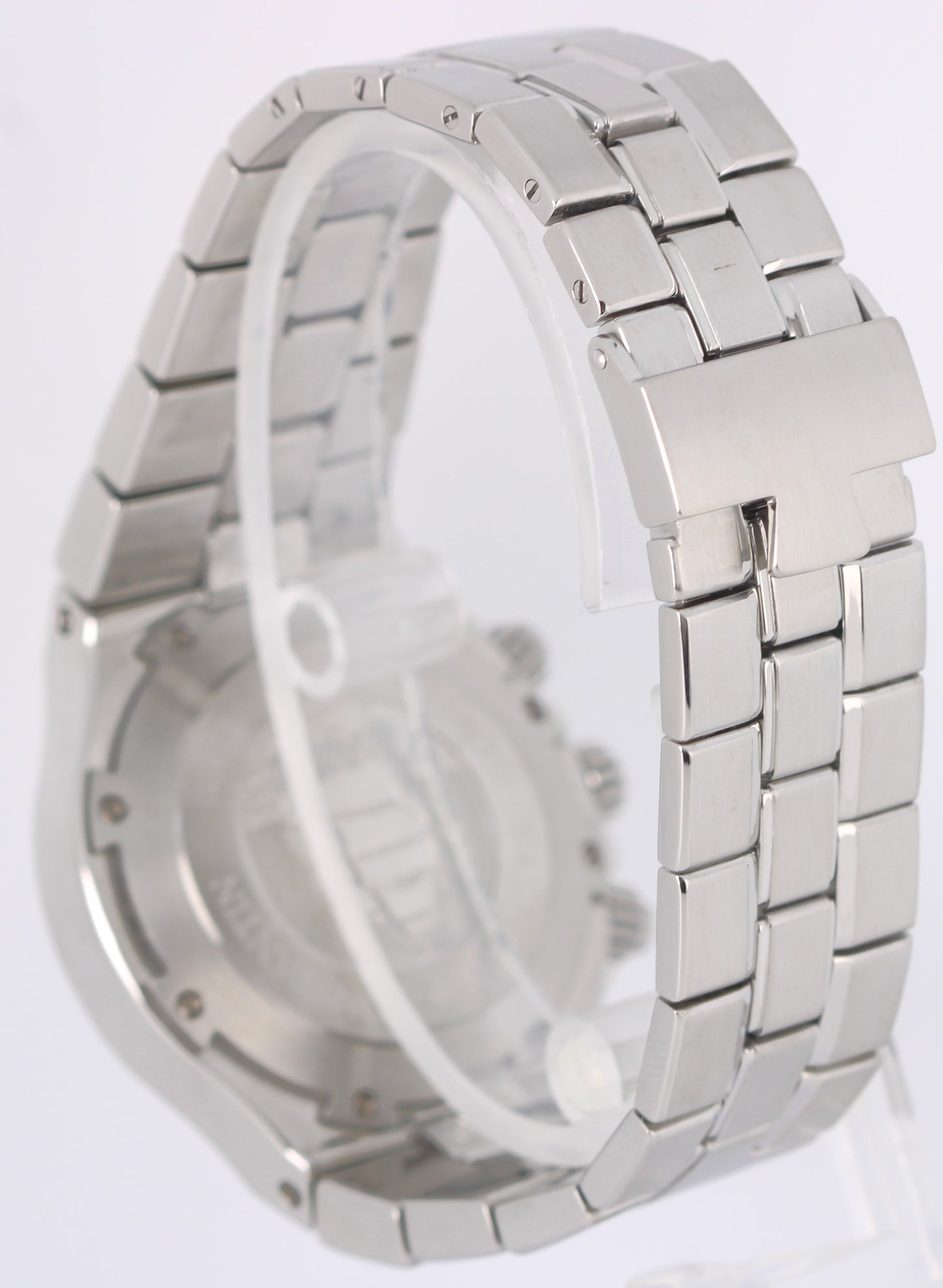 Vacheron Constantin Overseas PAPERS Chronograph Steel Silver 40mm 49140 Watch