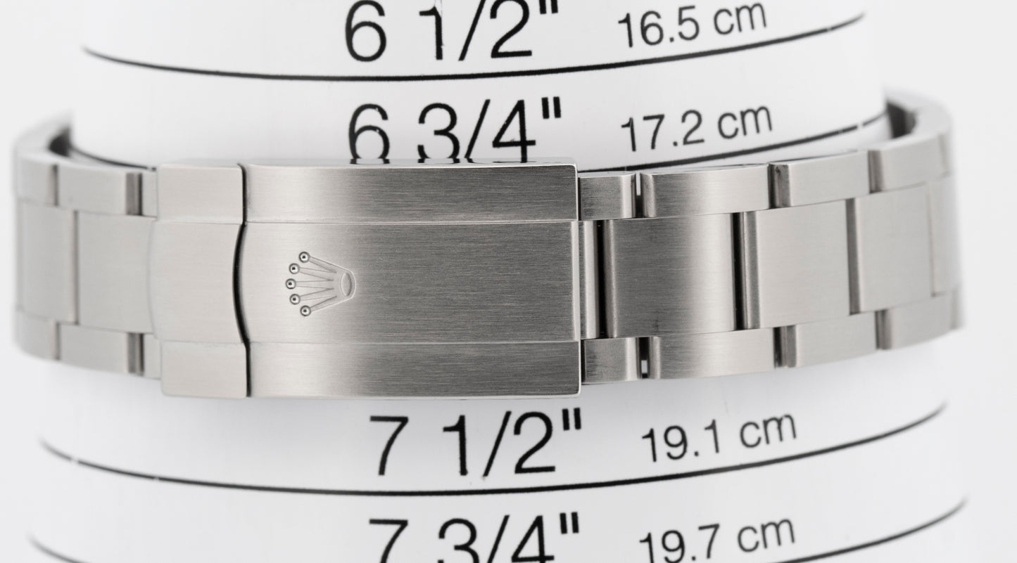 2023 PAPERS Rolex Oyster Perpetual 41mm GREEN Stainless Steel Watch 124300 BOX