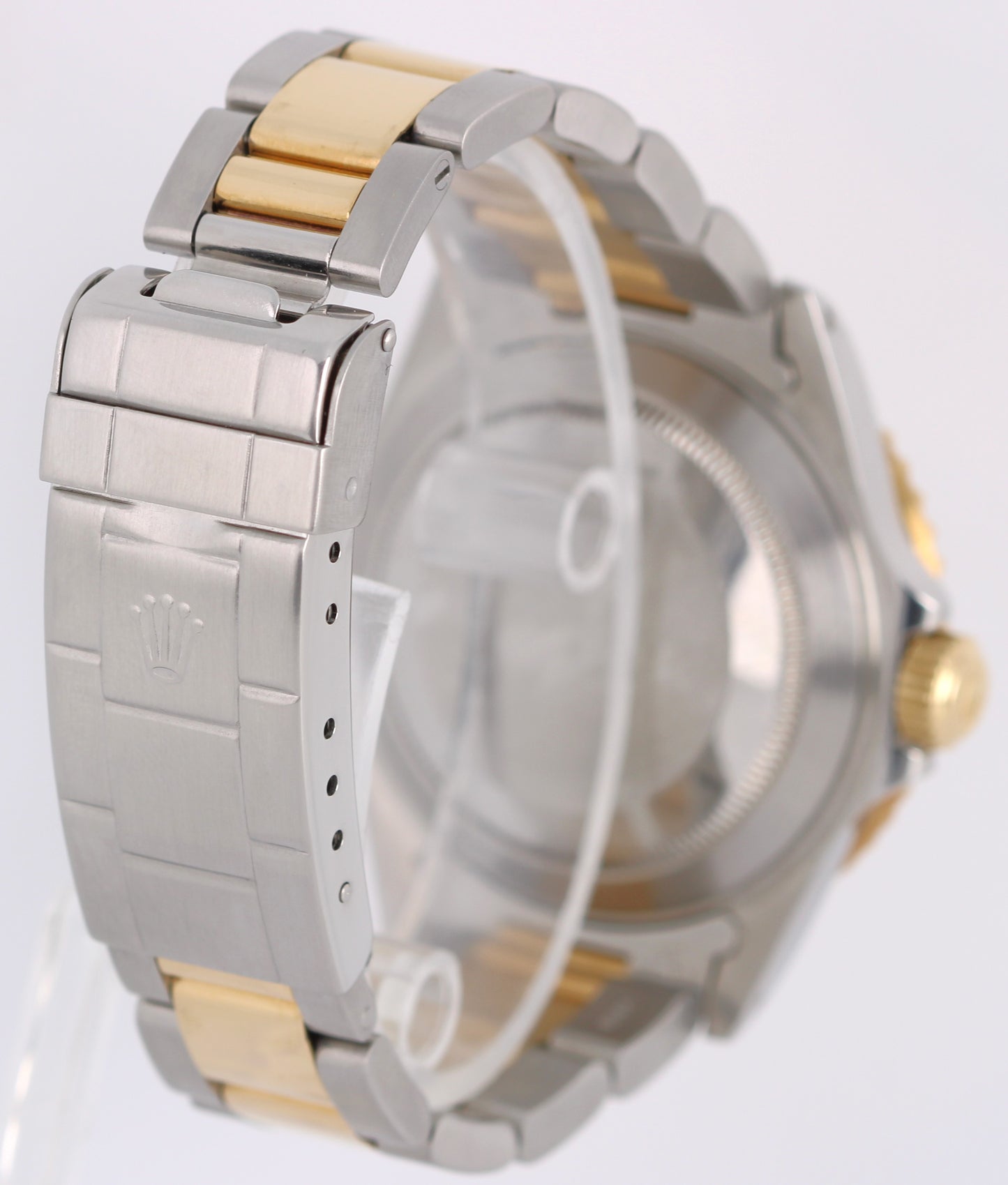 UNPOL. Rolex Submariner Date Two-Tone SERTI DIAMOND CHAMPAGNE 40mm 16613 Watch