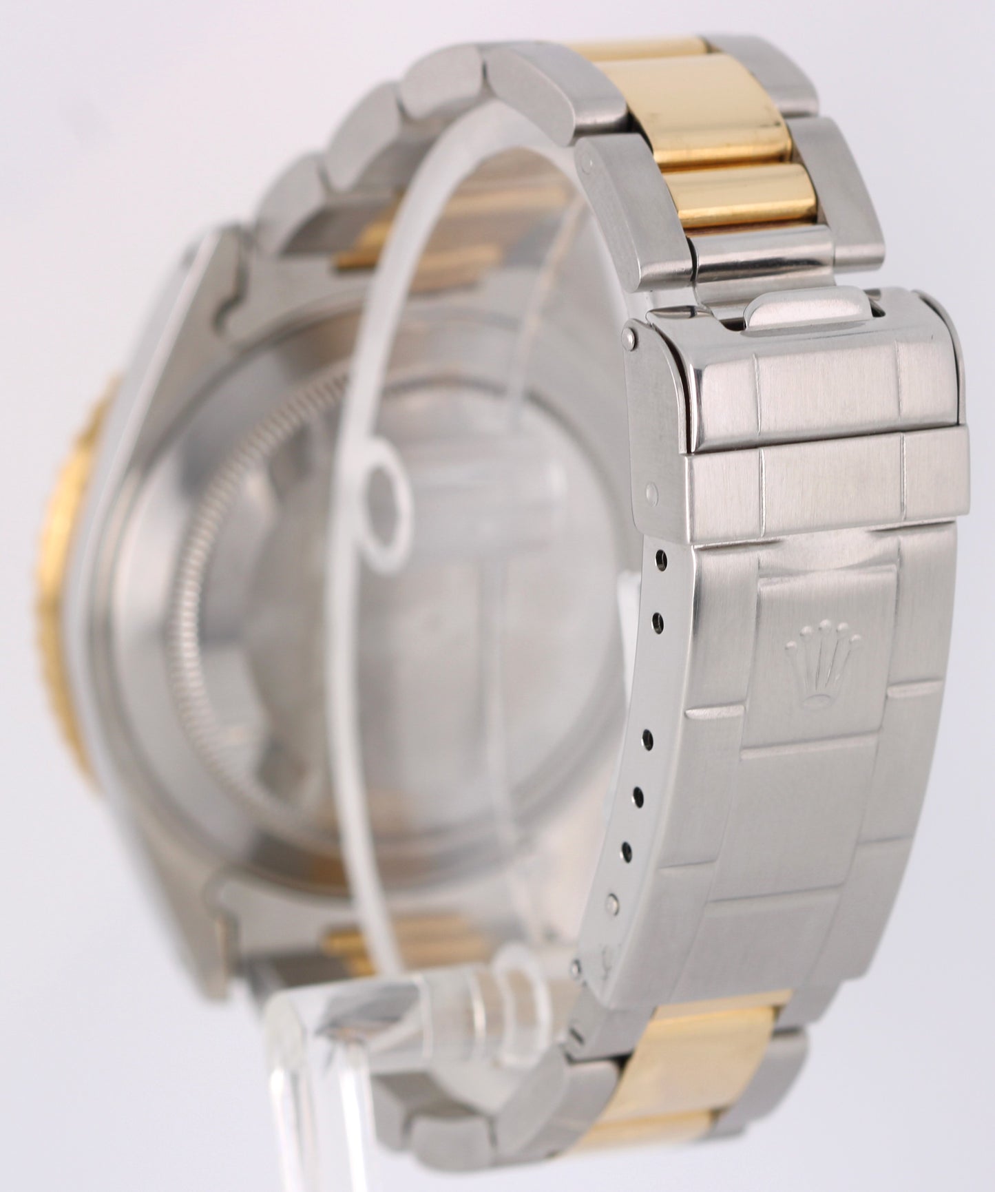UNPOL. Rolex Submariner Date Two-Tone SERTI DIAMOND CHAMPAGNE 40mm 16613 Watch
