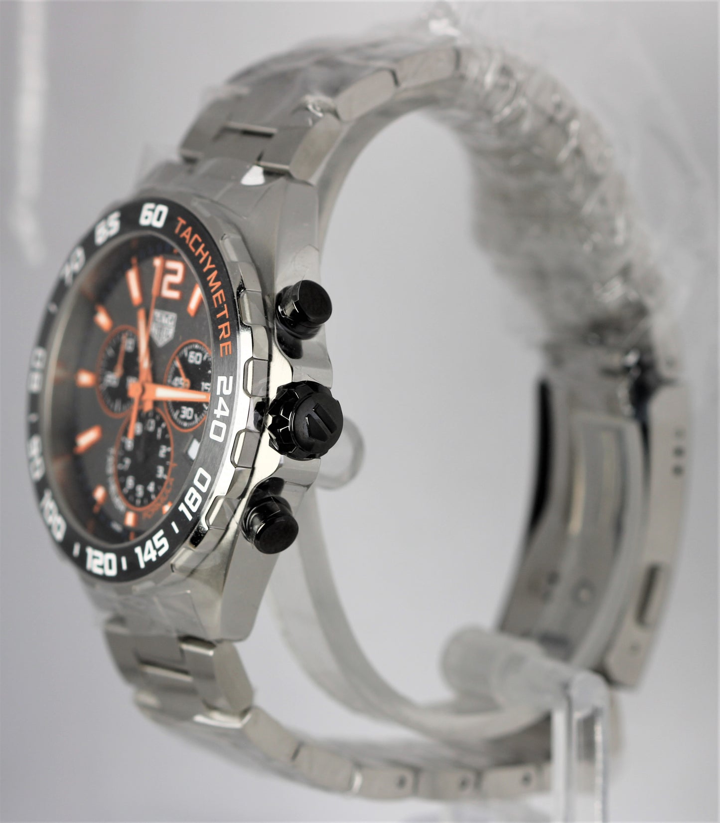 NEW 2023 PAPERS Tag Heuer Formula 1 Steel Grey Dial 43mm CAZ101AH.BA0842 Watch