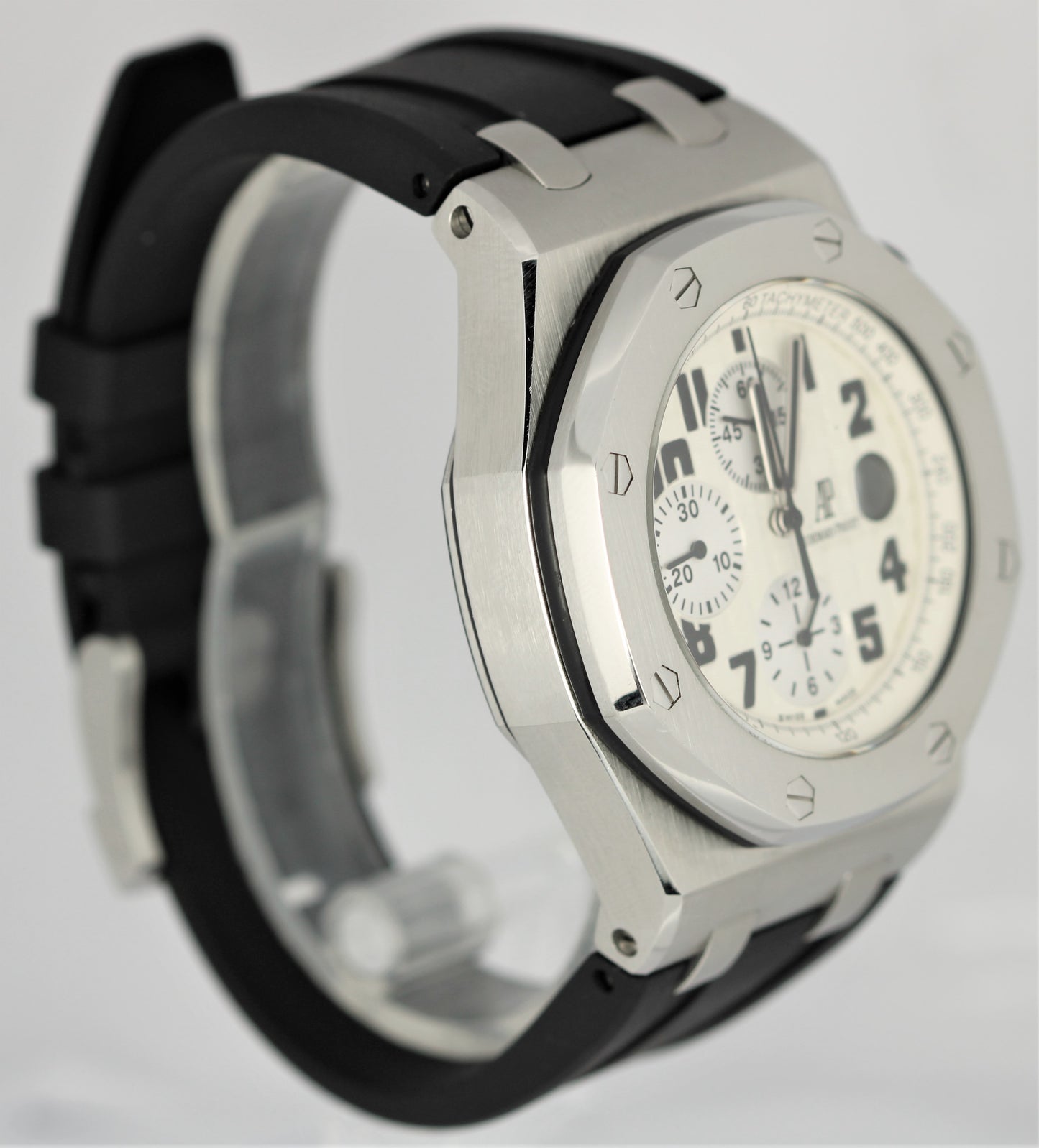 Audemars Piguet Royal Oak Offshore Safari Stainless White 42mm 26170ST Watch