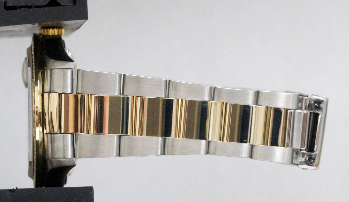 Rolex DateJust 36mm JUBILEE CHAMPAGNE DIAMOND Two-Tone 18K Gold Oyster 16233