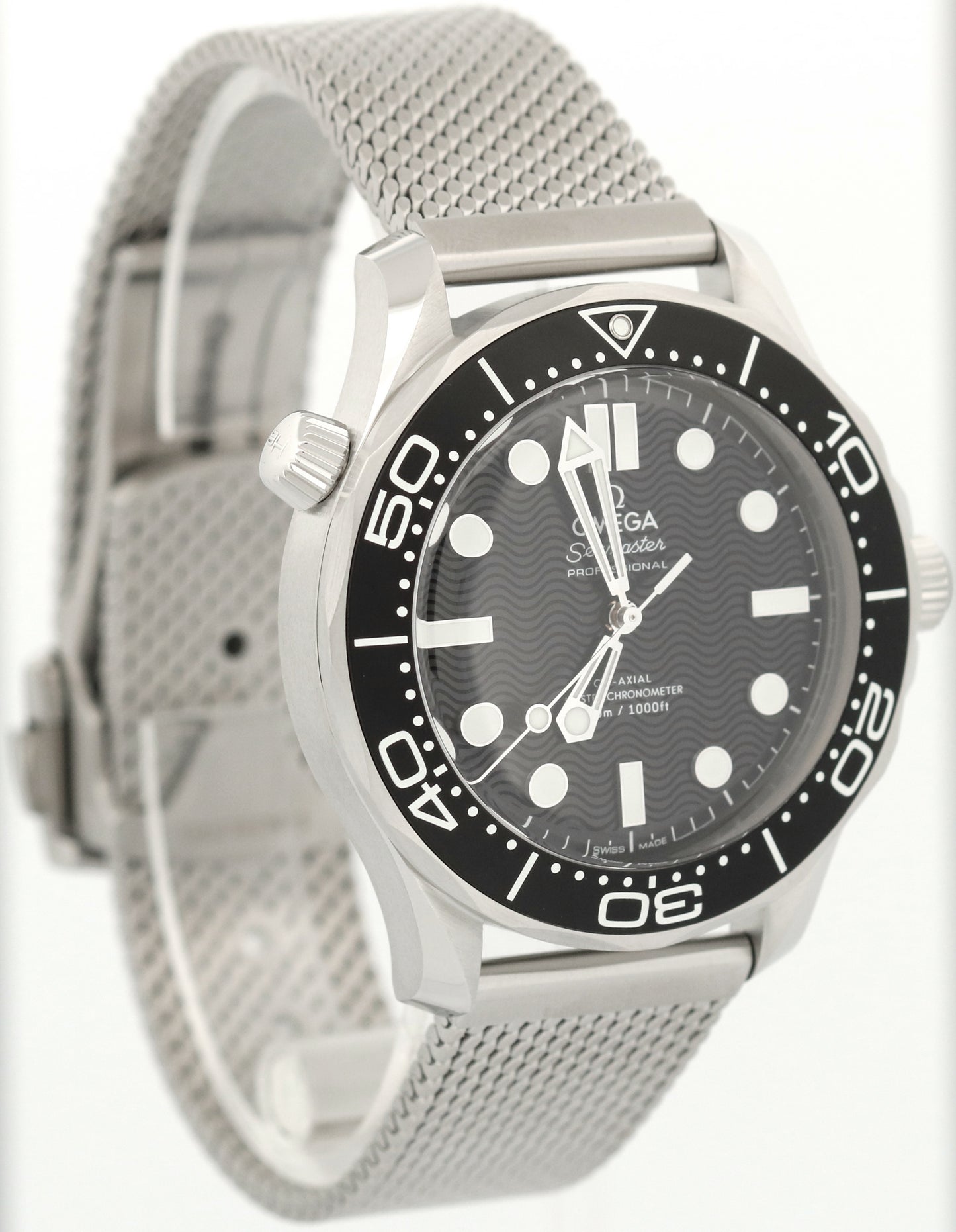 NEW APRIL 2025 Omega Seamaster Diver 300M 42mm BLACK 210.30.42.20.01.010 BOX