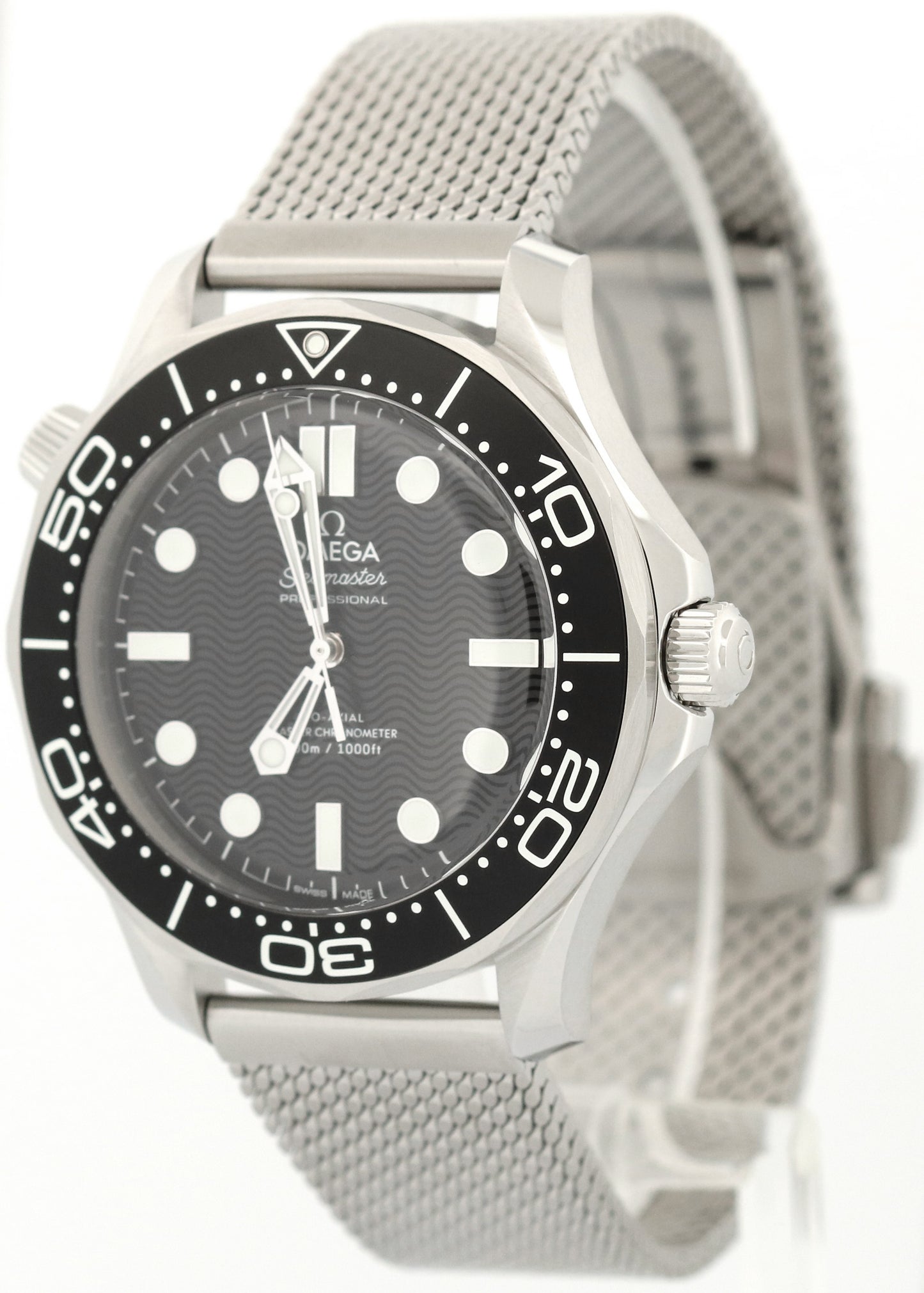 NEW APRIL 2025 Omega Seamaster Diver 300M 42mm BLACK 210.30.42.20.01.010 BOX