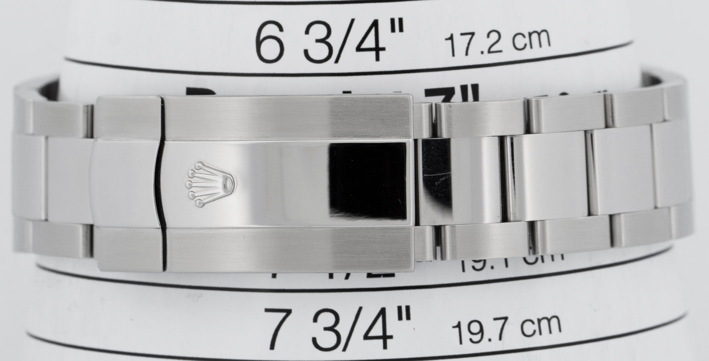 PAPERS Rolex Sky-Dweller BLACK 18K Gold Stainless Steel 42mm 326934 OYSTER BOX