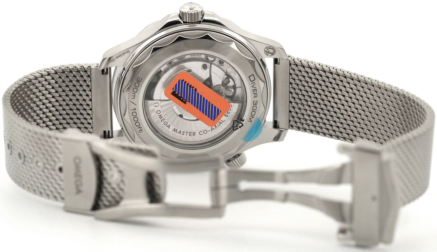 NEW APRIL 2025 Omega Seamaster Diver 300M 42mm BLACK 210.30.42.20.01.010 BOX